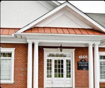 Covington Family Dentistry office exterior at 4168 Baker St NE